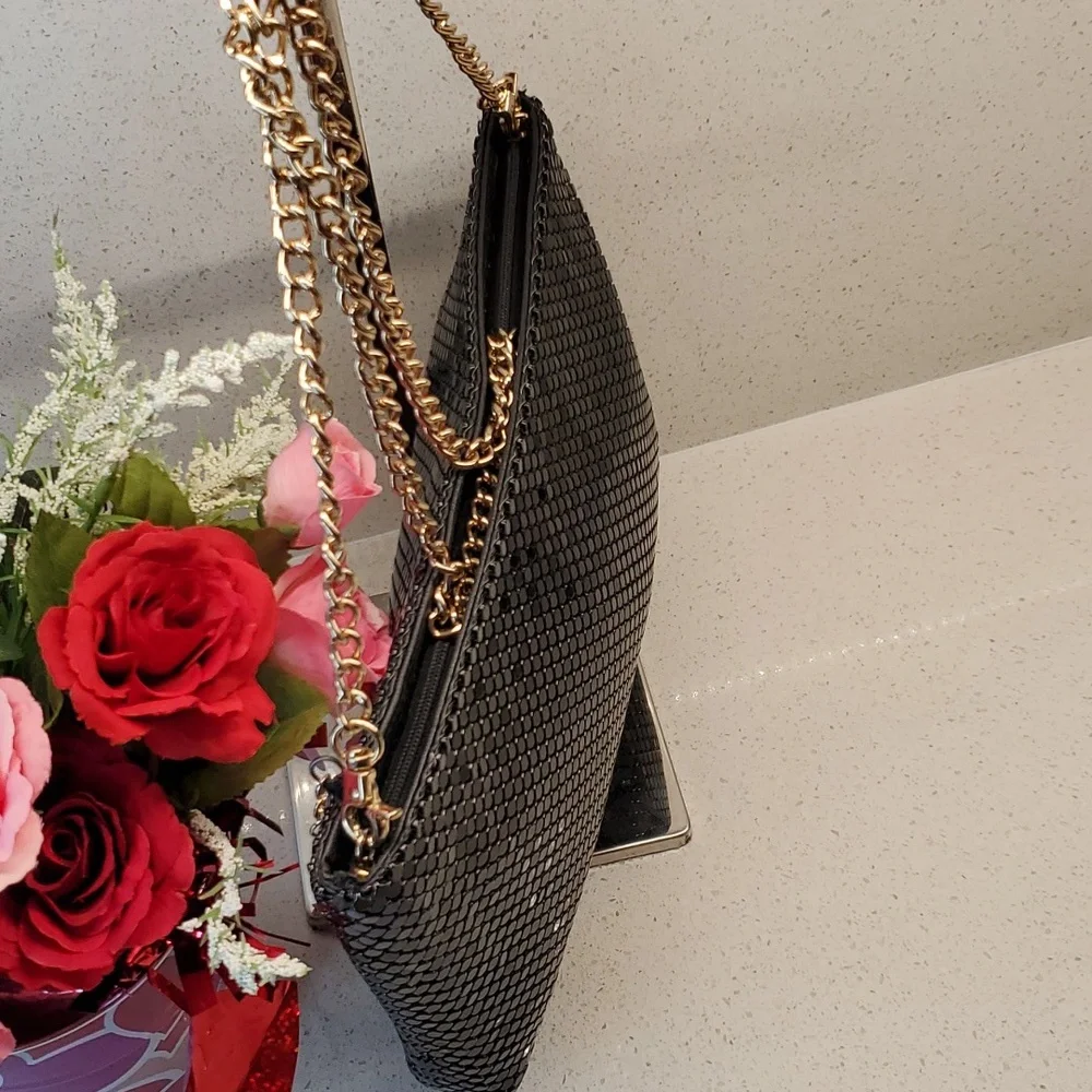 WHITING & DAVIS chainmail crossbody